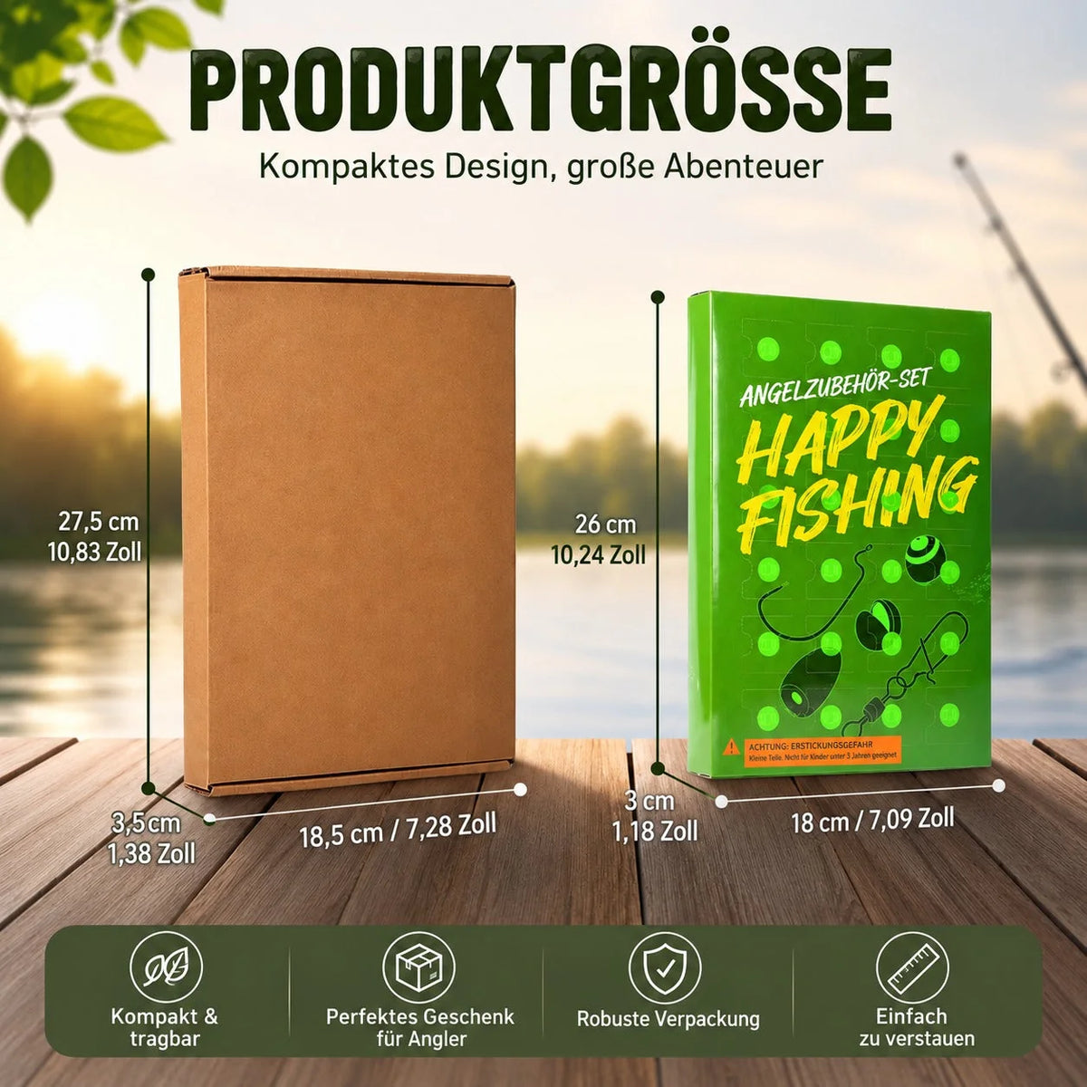 Advent Calendar 24 Fishing Lures & Accessories