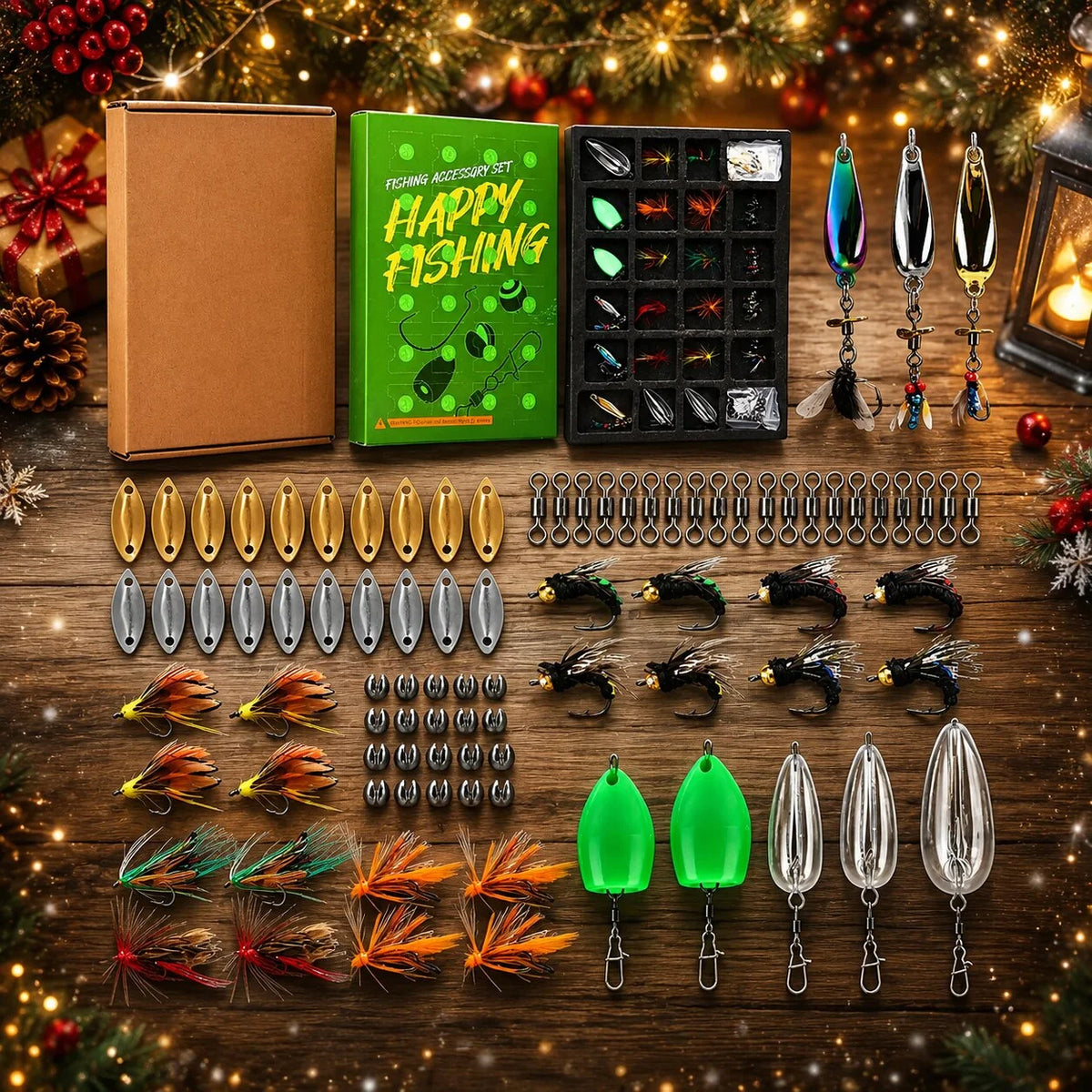 Advent Calendar 24 Fishing Lures & Accessories
