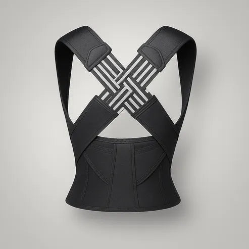 Back & Shoulder Posture Corrector X-Shaped Adjustable Low-Profile
