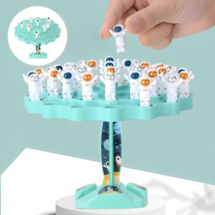 Balance Stacking Game Astronaut Figures Two Sets