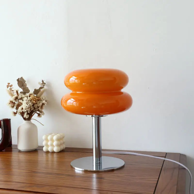 Bedside Table Lamp 3-Level Dimmable USB Rechargeable