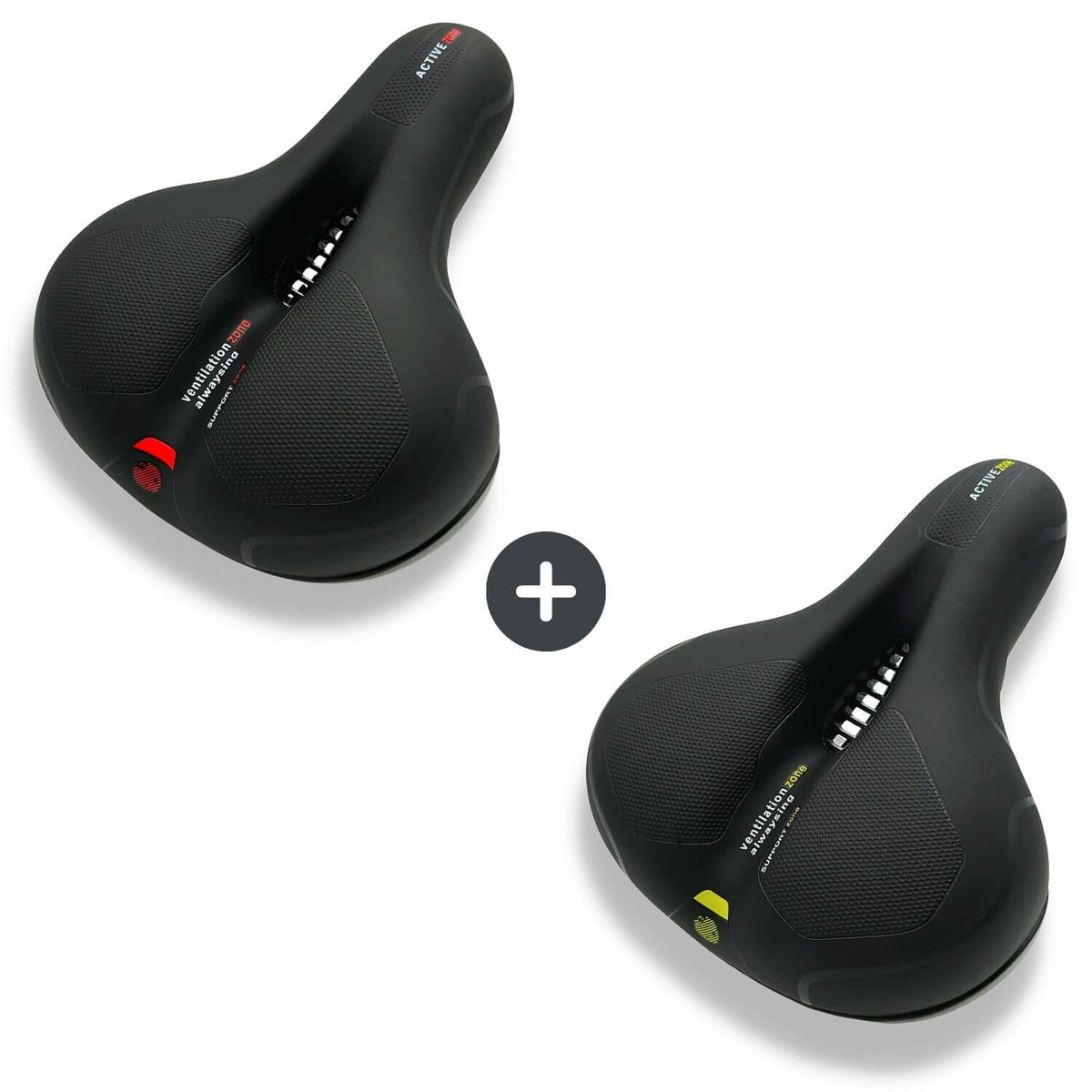 Bicycle Saddle Ergonomic Memory Foam & Shock-Absorbing
