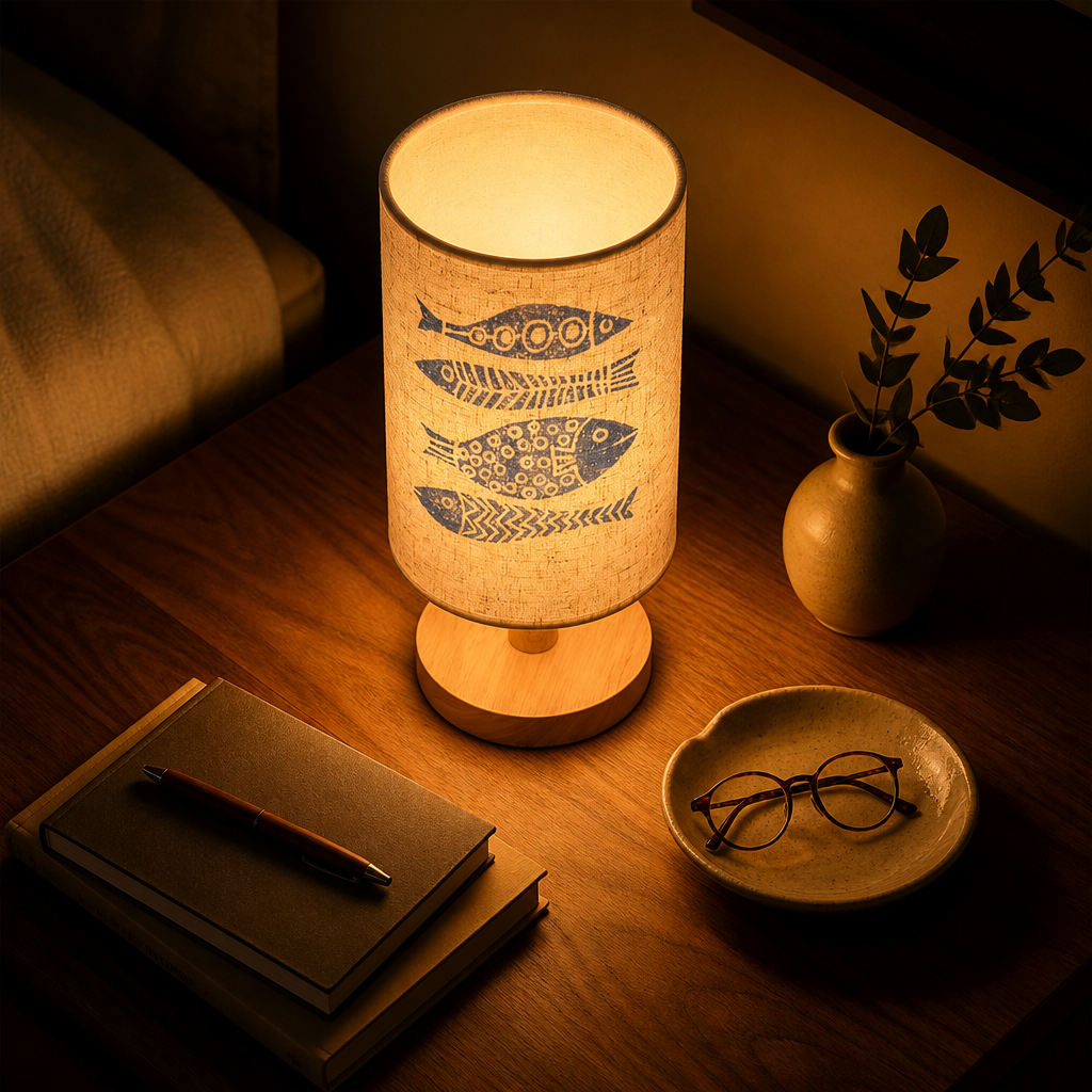Blue Marine Life Night Light