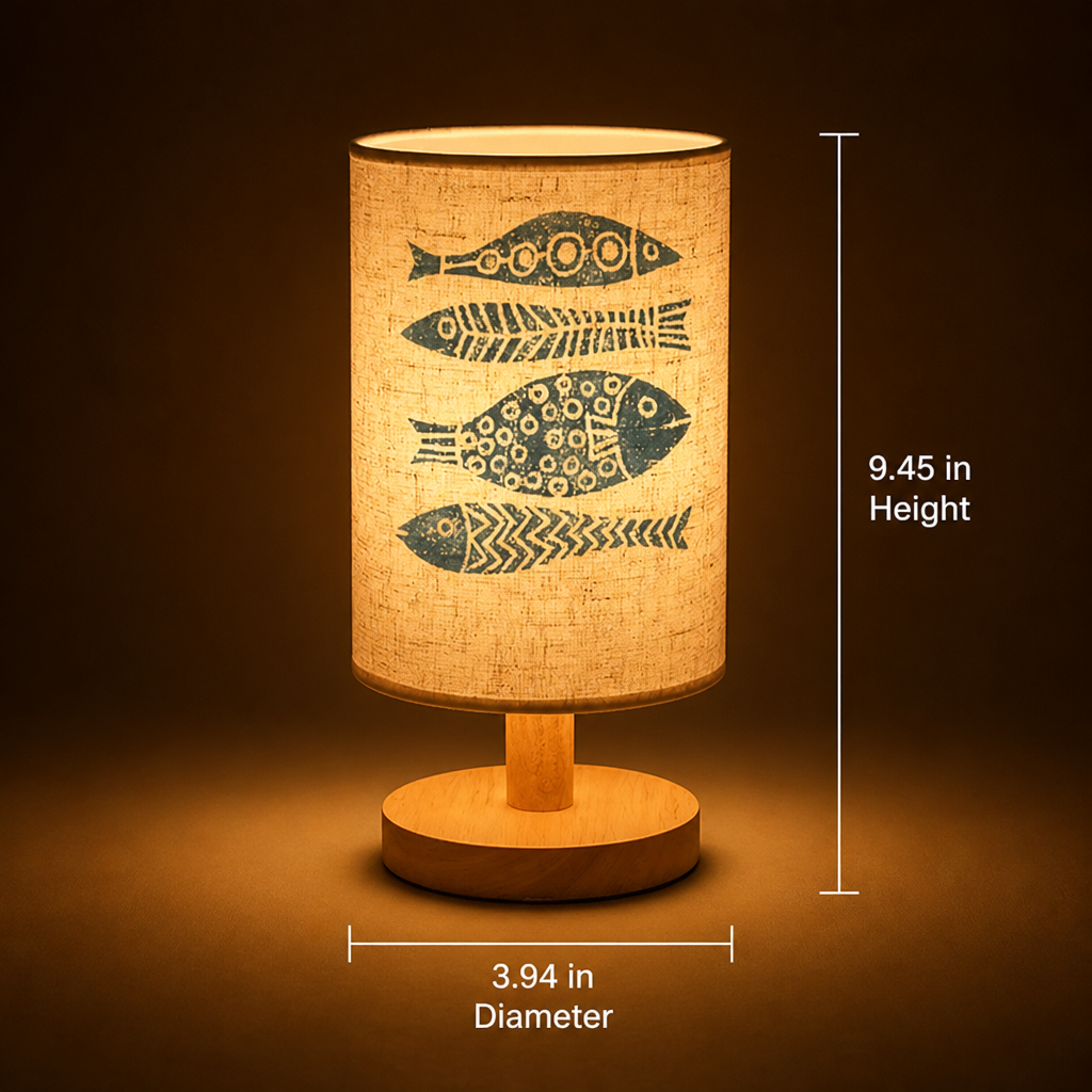 Blue Marine Life Night Light
