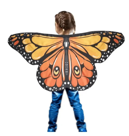 Cape Butterfly Wing Lightweight Breathable Tie Closure
