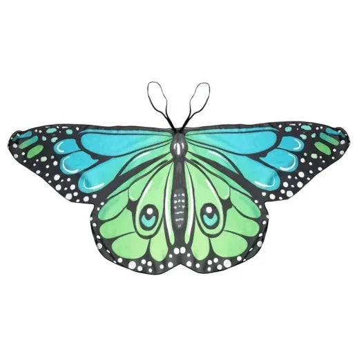 Cape Butterfly Wing Lightweight Breathable Tie Closure