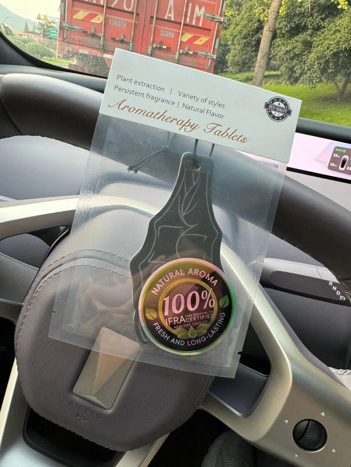 Car Air Freshener Bat-Shaped Long-Lasting Scented Paper