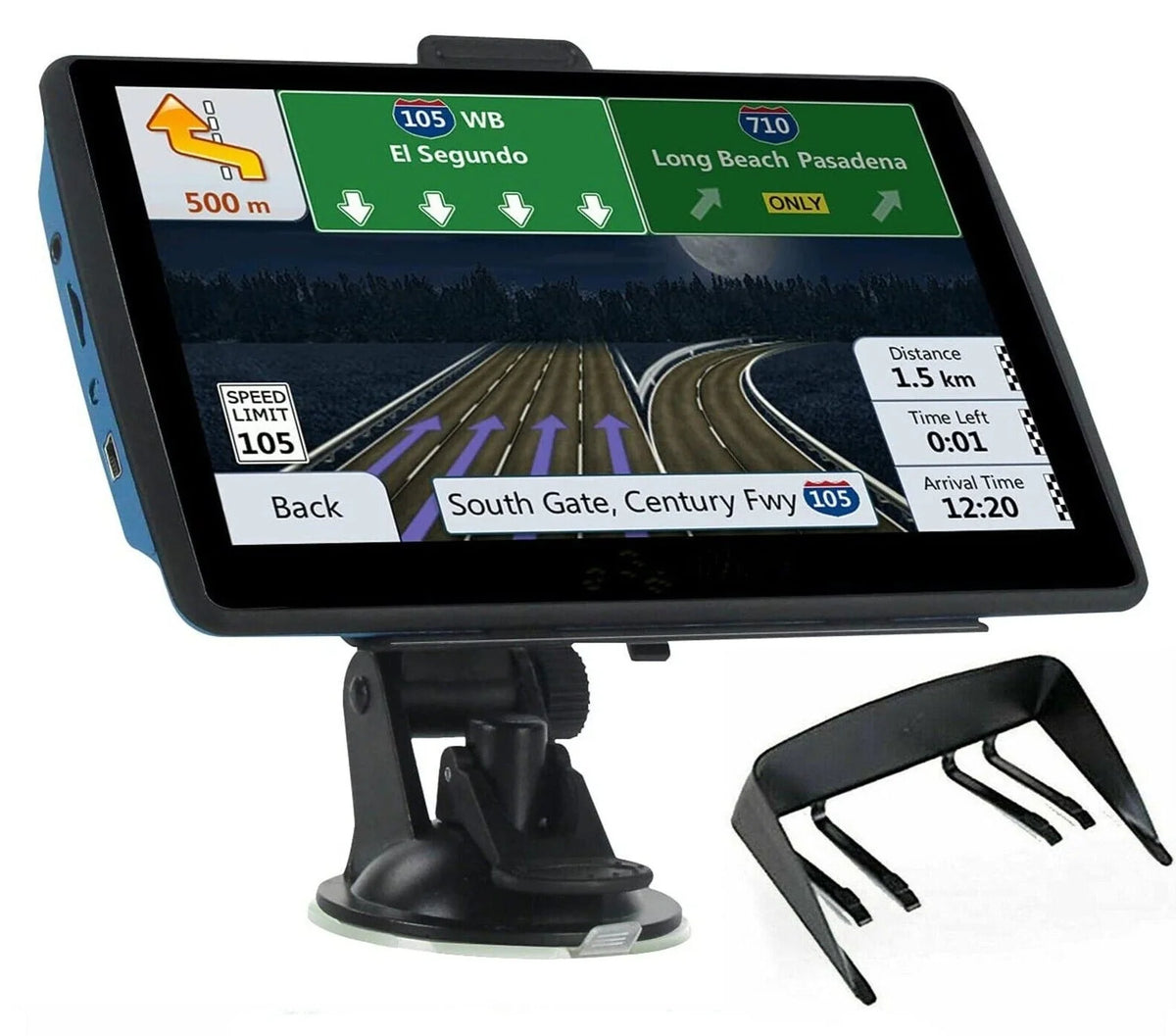Car & Truck GPS Navigator 7-Inch Touchscreen Truck Maps