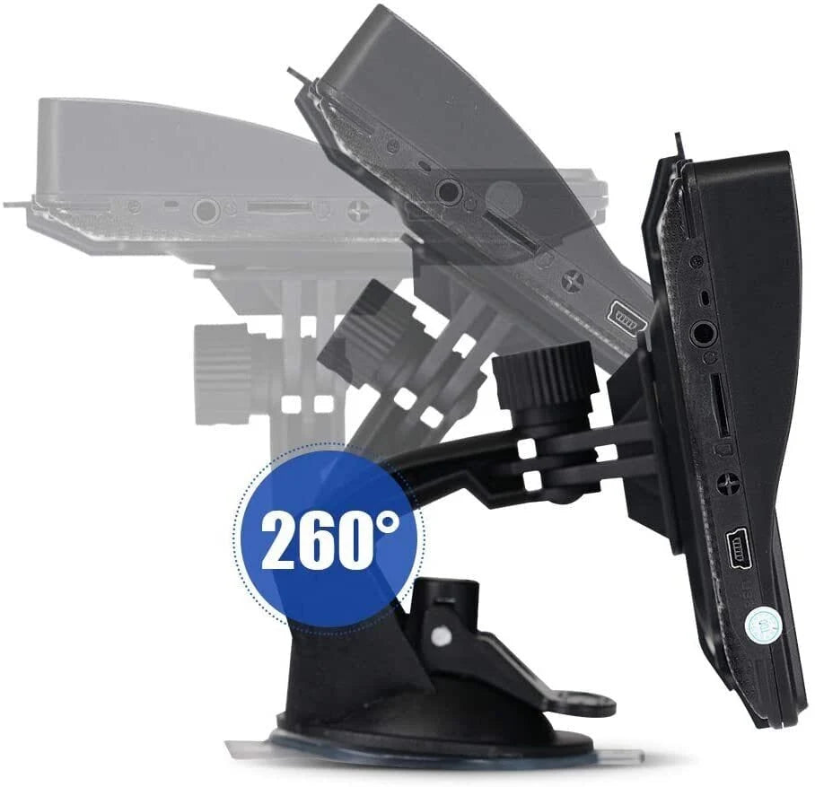 Car & Truck GPS Navigator 7-Inch Touchscreen Truck Routes