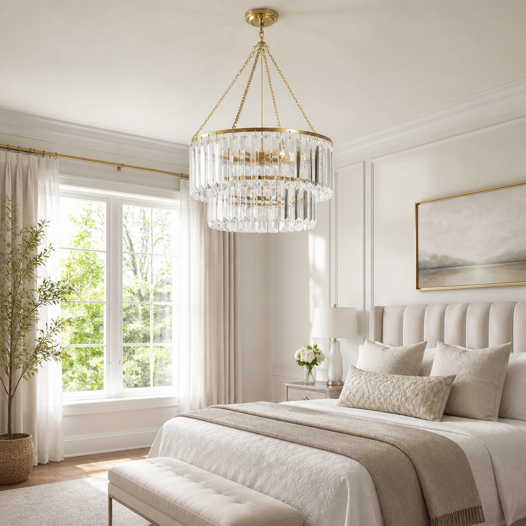 Champagne Gold Triangle String Lights