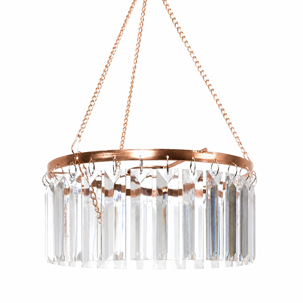 Champagne Gold Triangle String Lights