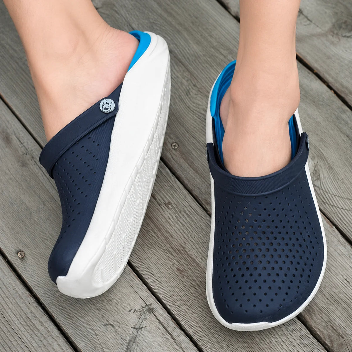 Clogs Ergonomic Footbed Slip-On Slip-Resistant Sole