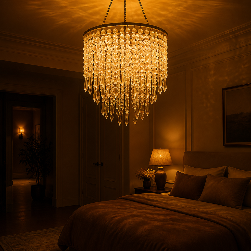Colorful Hanging Chandelier