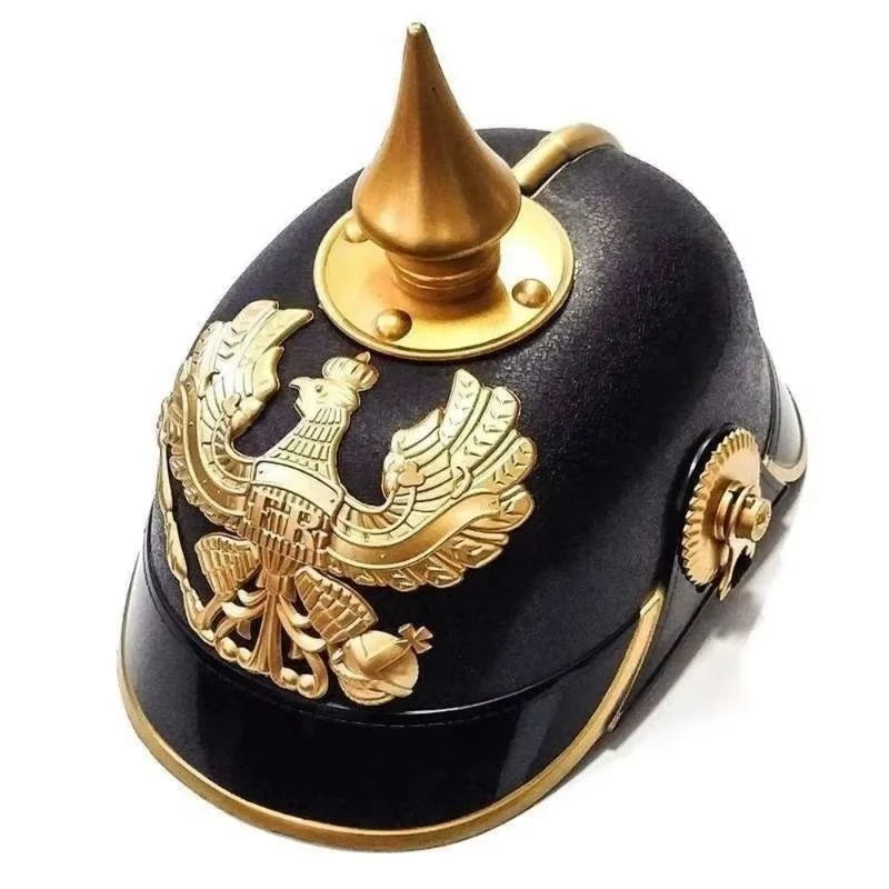 Costume Helmet Molded Spike One Piece Lightweight Plastic