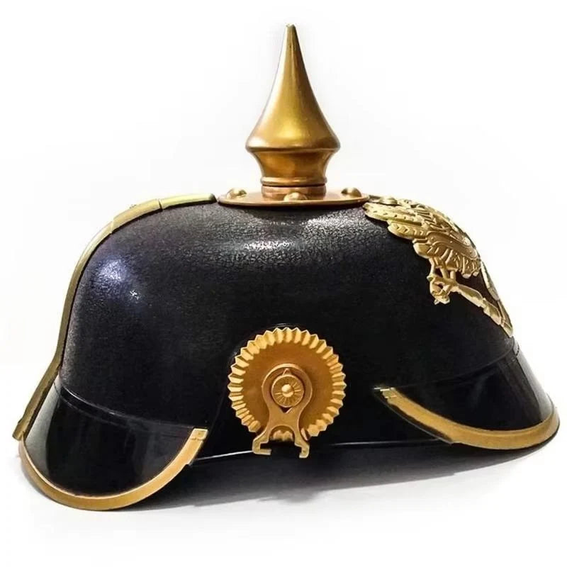 Costume Helmet Molded Spike One Piece Lightweight Plastic