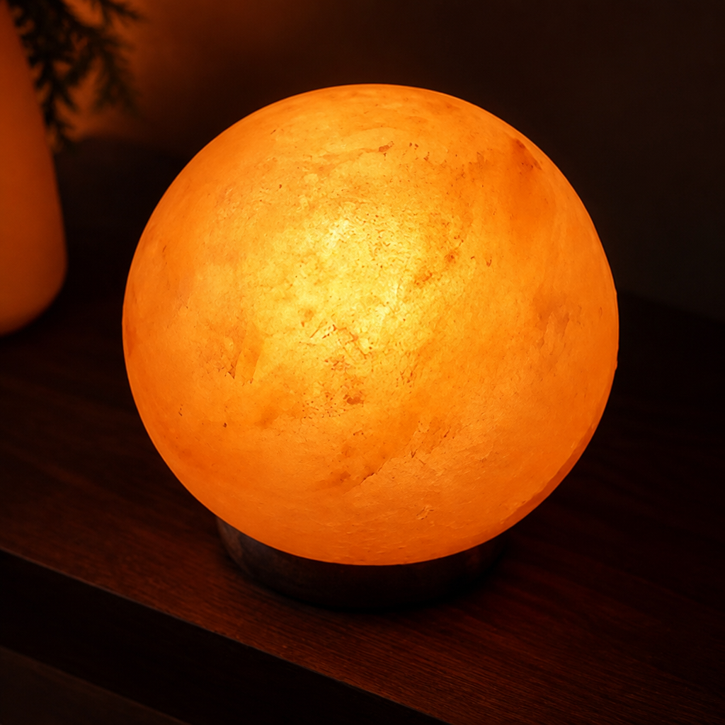 Crystal LED Spherical Night Light