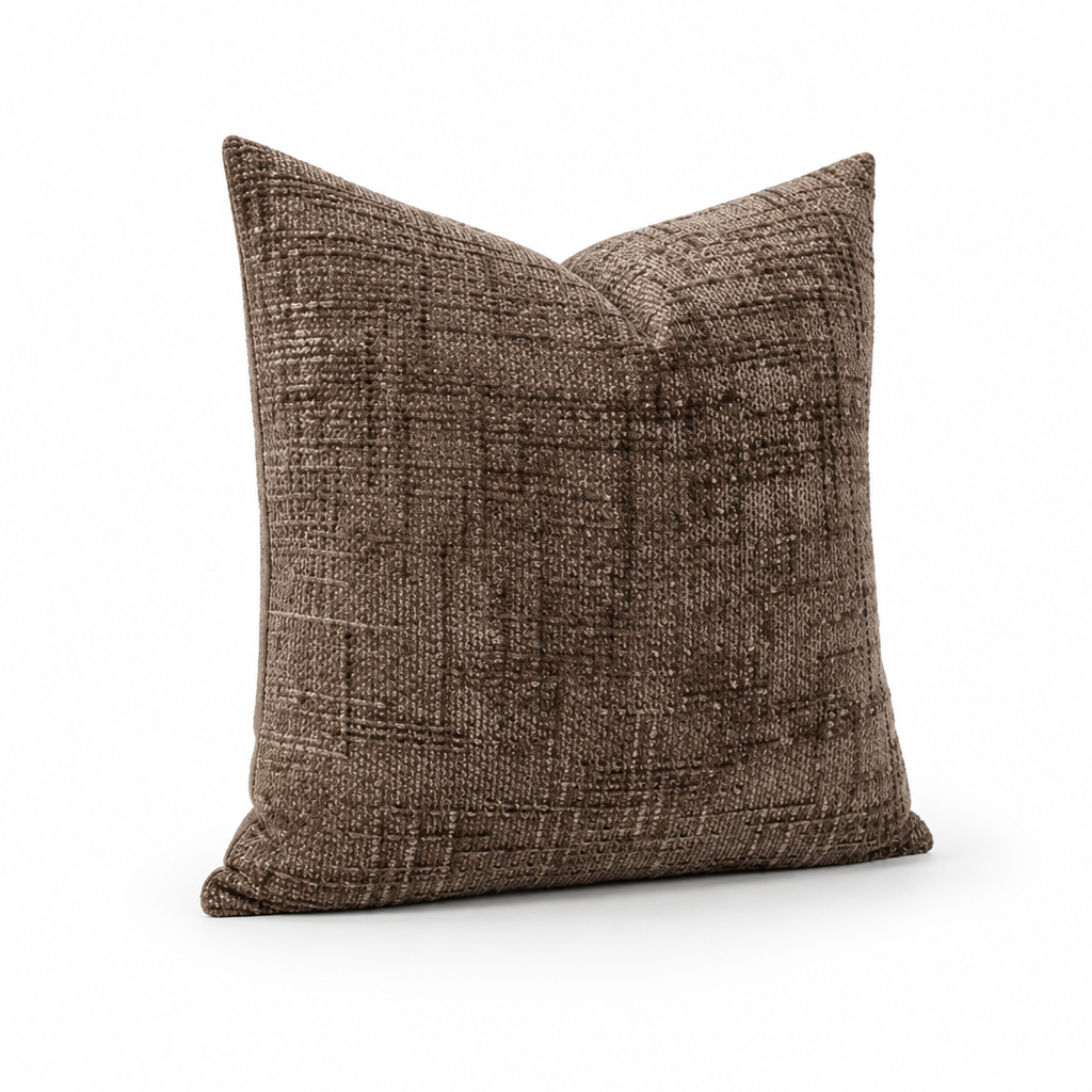 Cushion Cover Chenille Texture Bamboo Structure