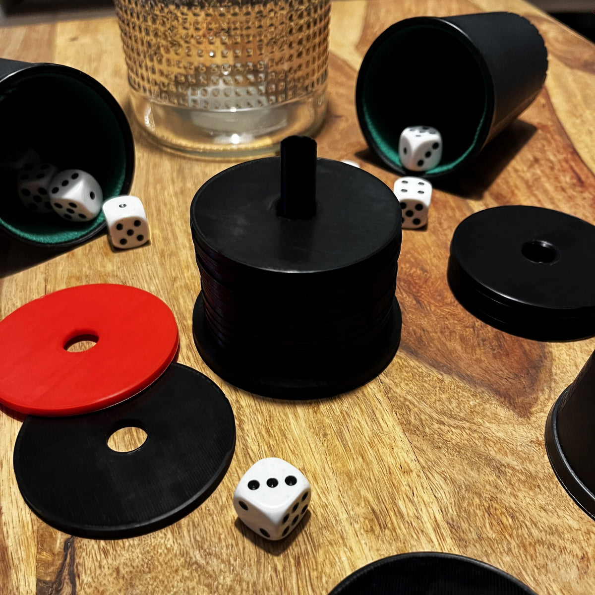 Dice Stacking Game Detachable Rod & Stable Base