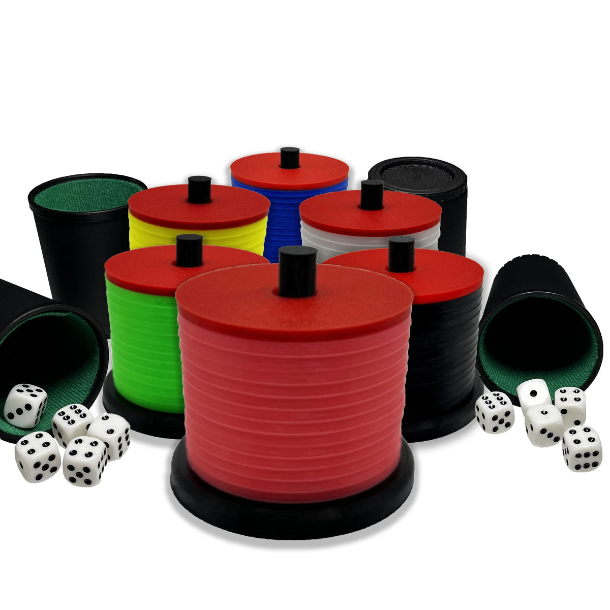 Dice Stacking Game Detachable Rod & Stable Base