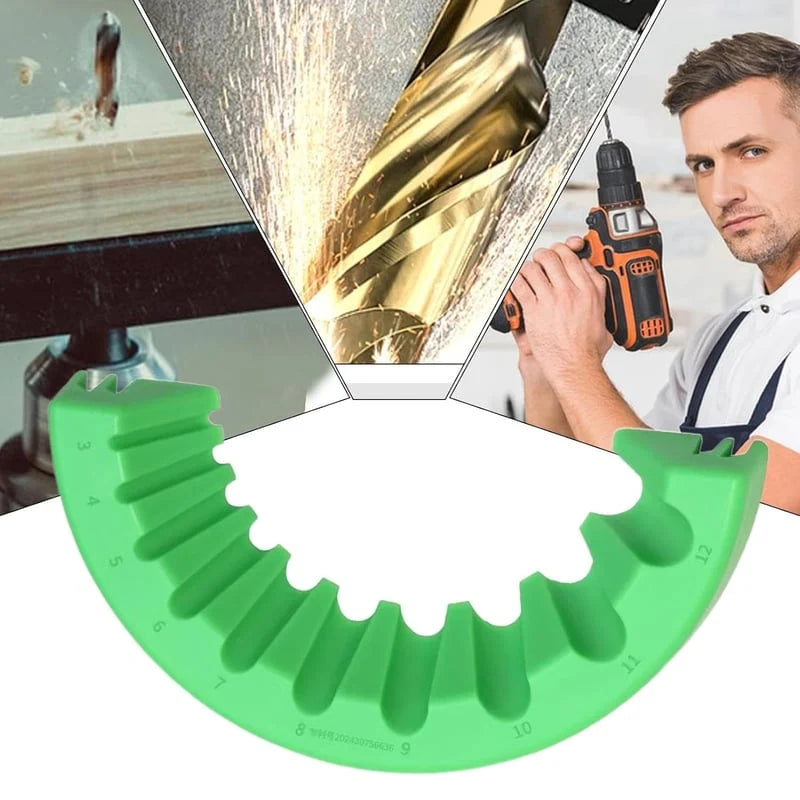 Drill Bit Sharpener Adjustable Angle Non-Slip Clamp