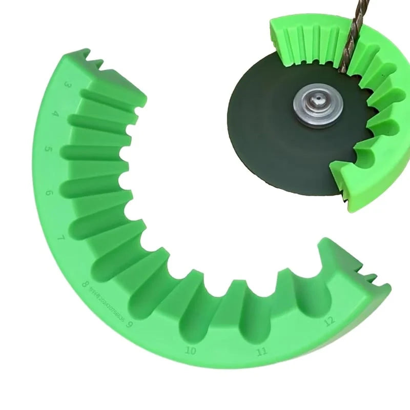 Drill Bit Sharpener Adjustable Angle Non-Slip Clamp