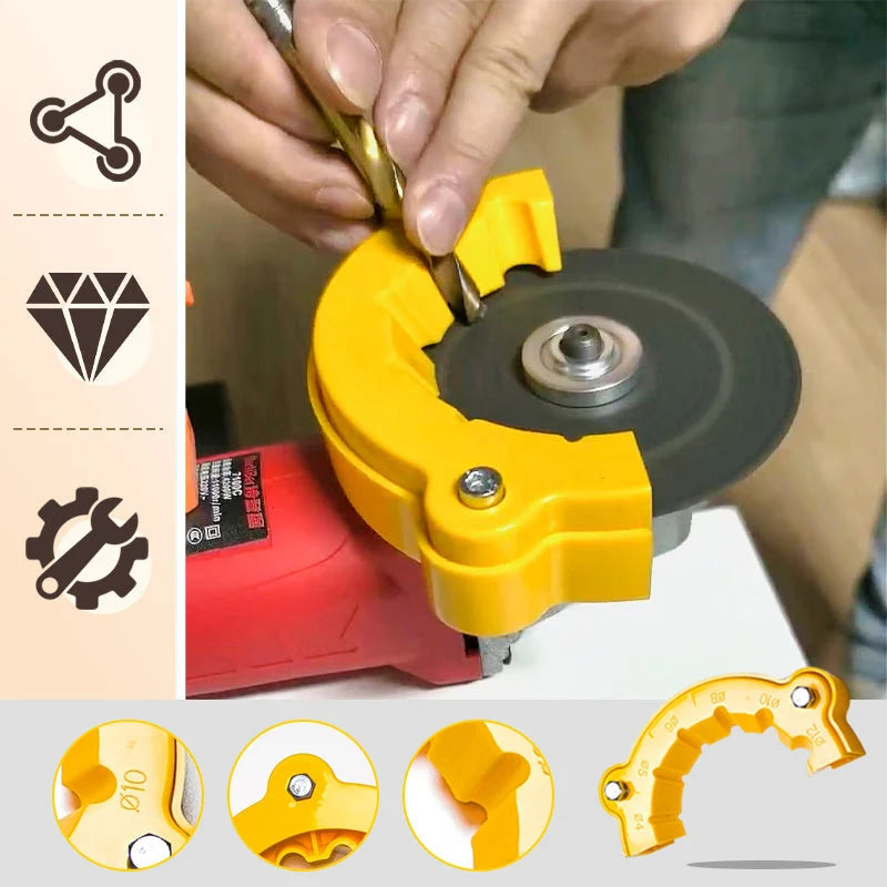 Drill Bit Sharpener Metal Guide Fits 4-12 mm