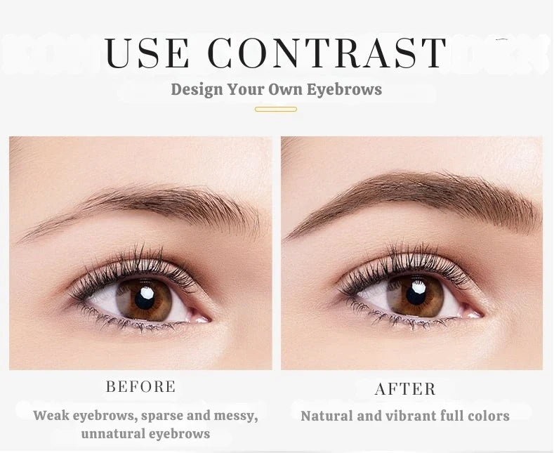 Eyebrow Pencil 4-Prong Microblading Tip Waterproof & Smudge-Proof