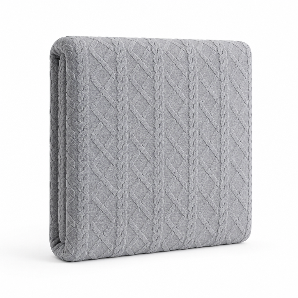 Fitted Sheet Velvet 3D Texture 360° Fit