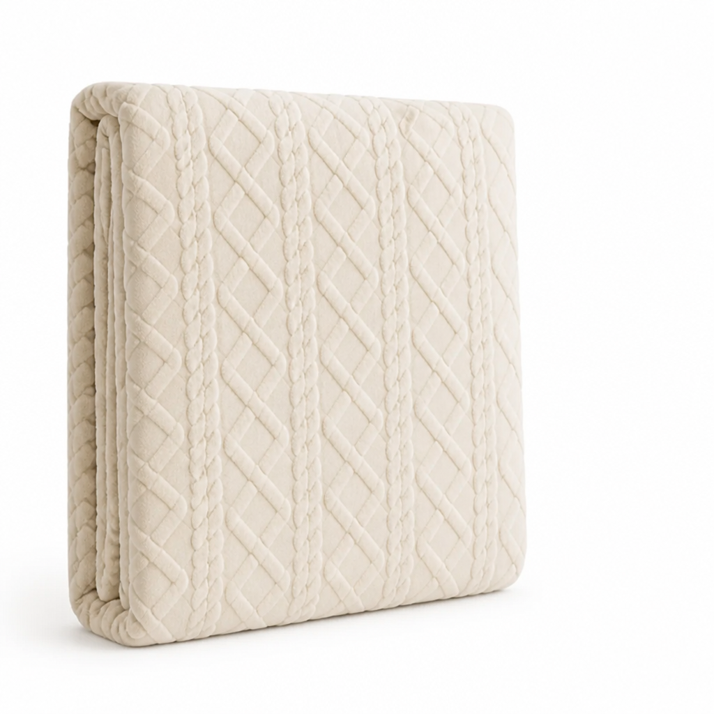 Fitted Sheet Velvet 3D Texture 360° Fit