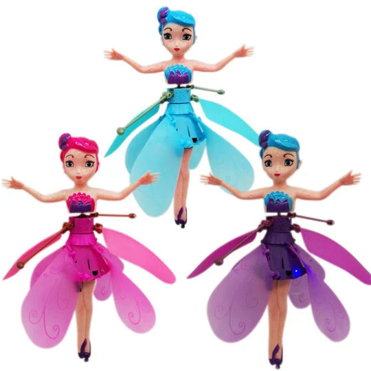 Flying Fairy Toy Motion Sensor LED USB Rechargeable