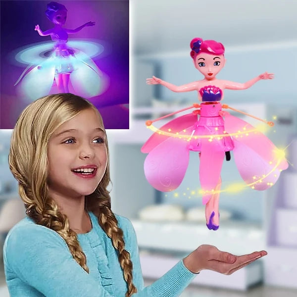 Flying Fairy Toy Sensor-Activated Hand Control