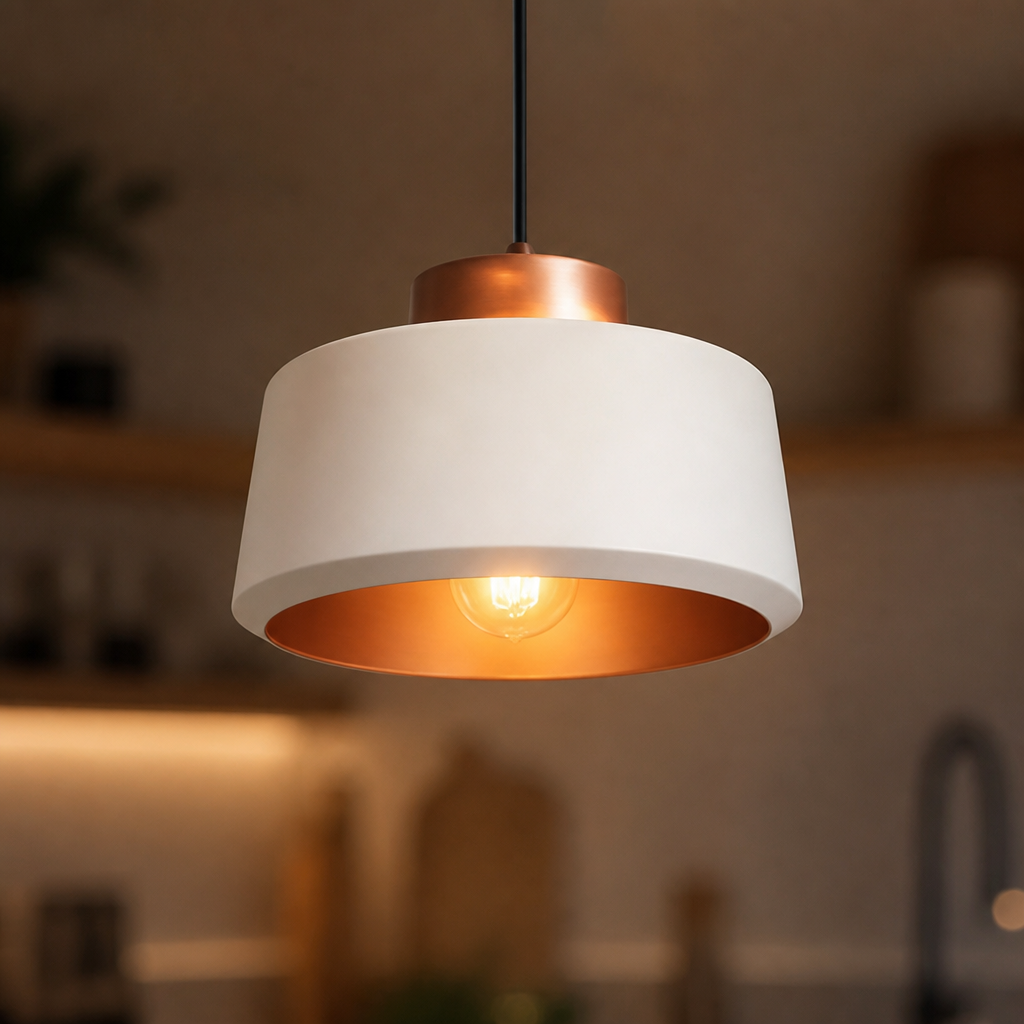 French Aluminum Branch Chandelier