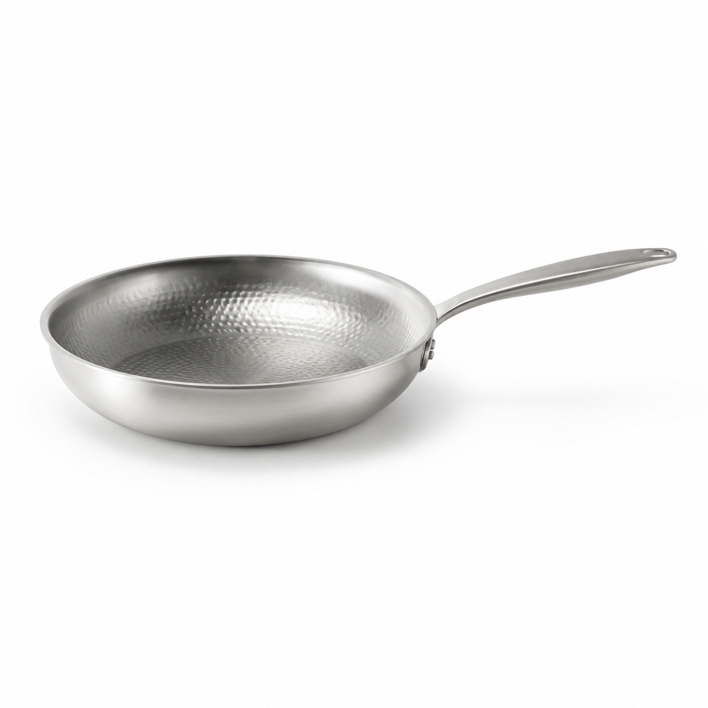 Frying Pan Hammered Titanium Induction Compatible