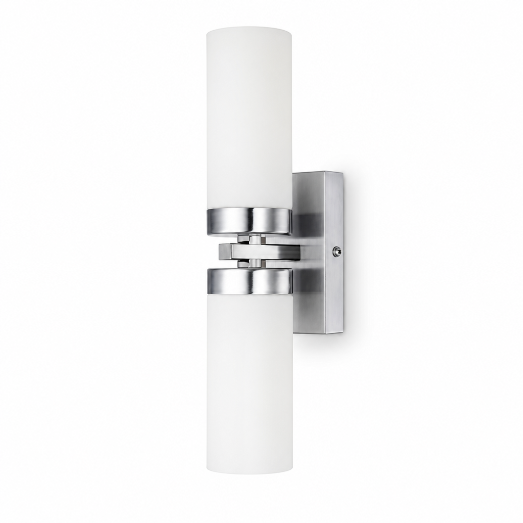 Glass LED Up-Down Wall Sconce