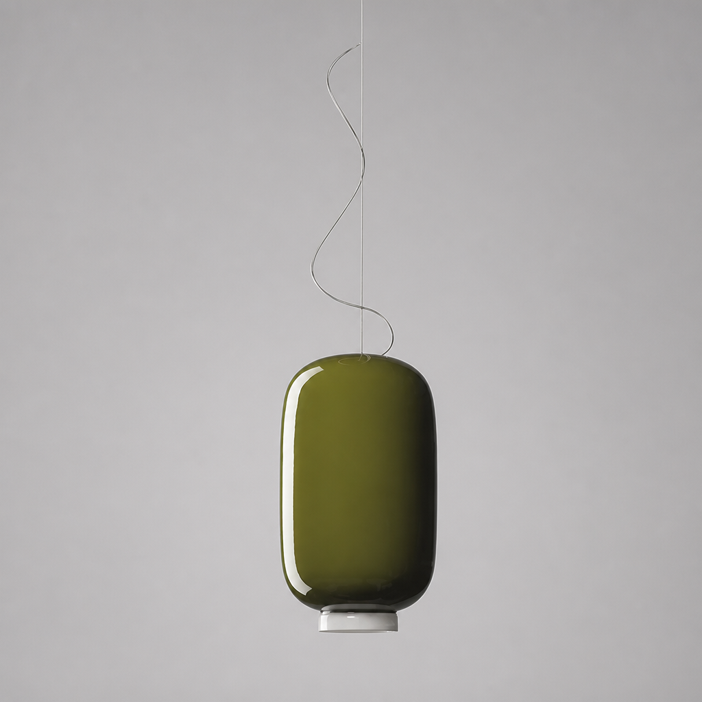 Glass Lantern Pendant Light