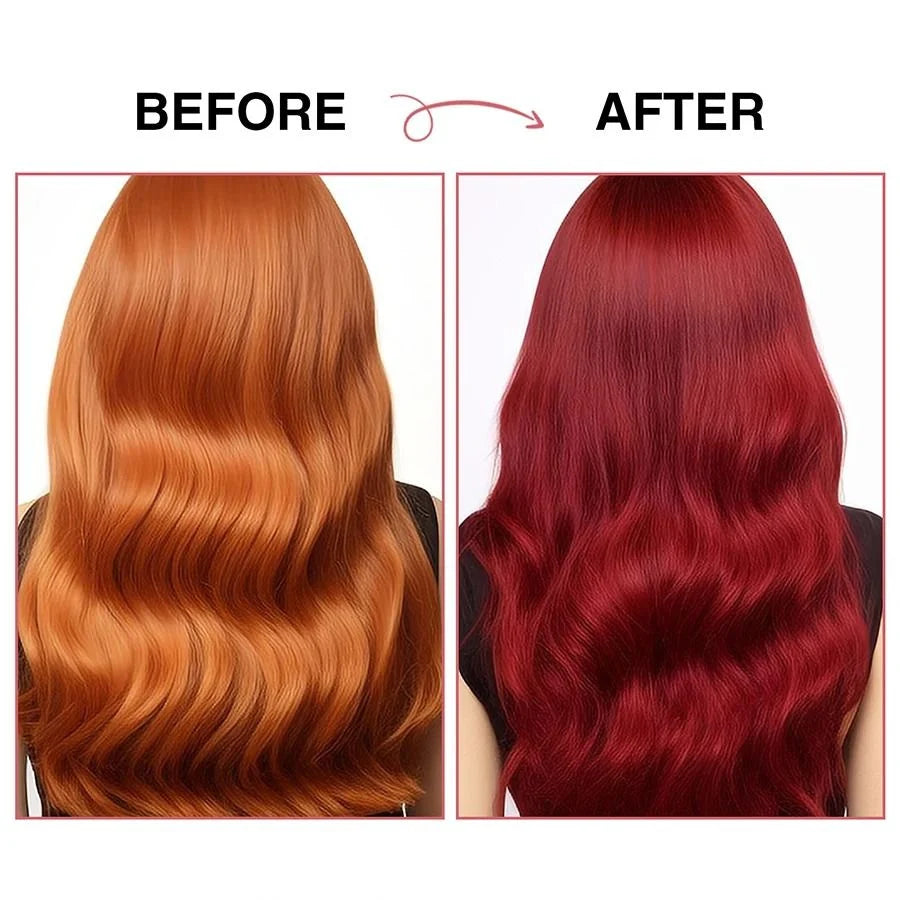 Hair Color Wax Opaque Water-Washable Finger-Apply