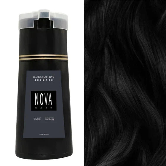 Hair Dye Shampoo Quick Gray Coverage No Mixing