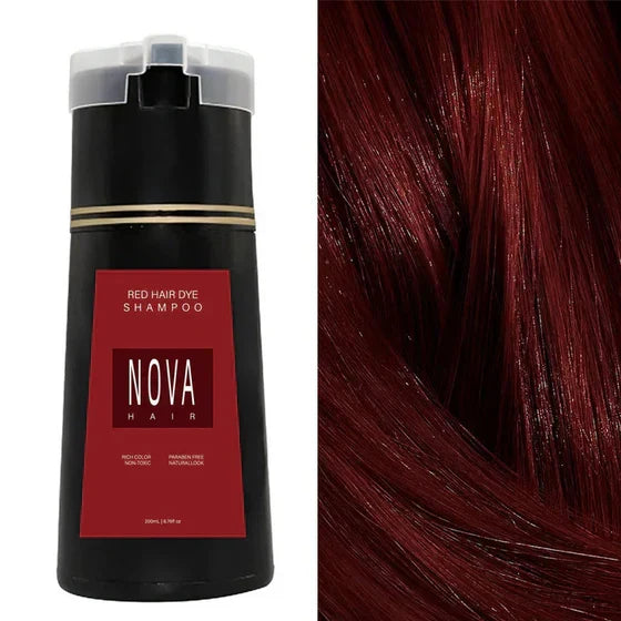 Hair Dye Shampoo Quick Gray Coverage No Mixing