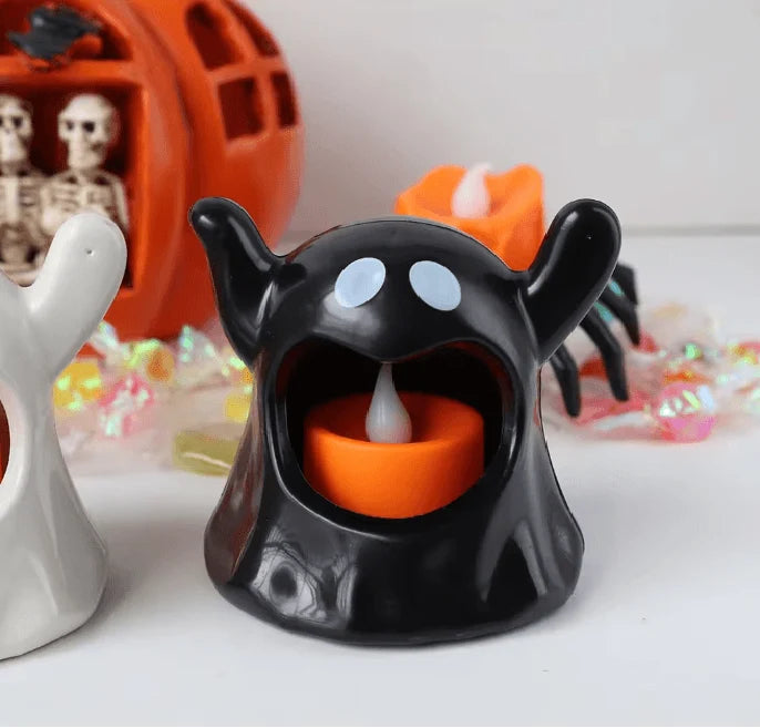Halloween Ghost LED Light Battery Powered Flameless Flicker