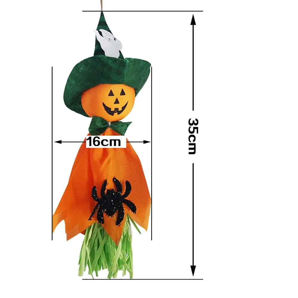 Hanging Ghost Decoration Cotton-Filled Ready To Hang