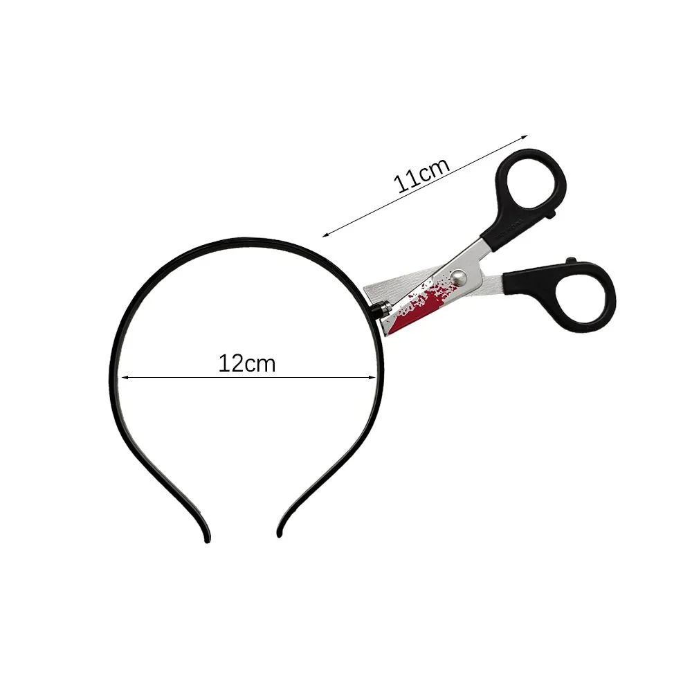 Headband Slip-On Realistic Bloody Weapon Illusion Lightweight