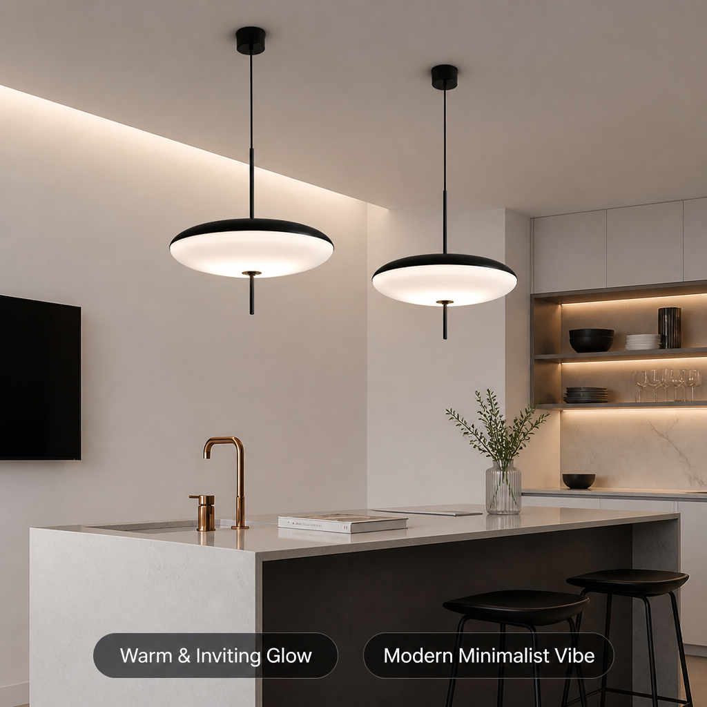 Industrial Iron LED Pendant Light