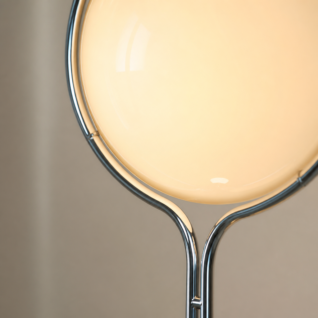 Japanese Acrylic LED Ball Floor Lamp