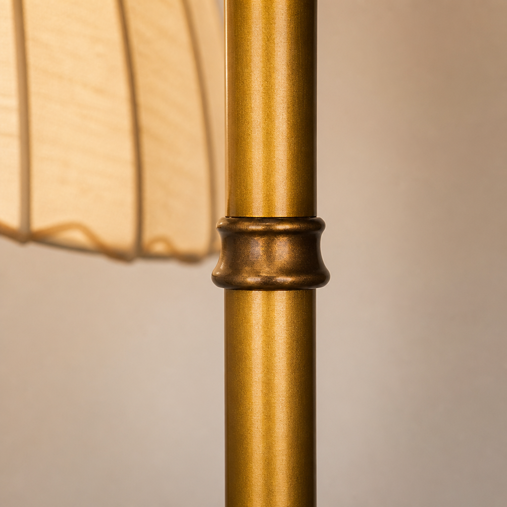 Japanese Iron Lantern Floor Lamp
