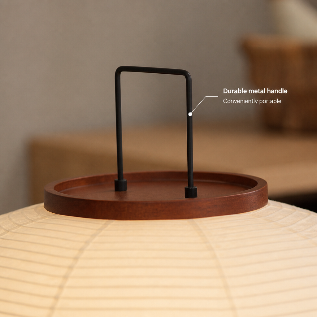 Japanese Rice Paper Floor Lamp