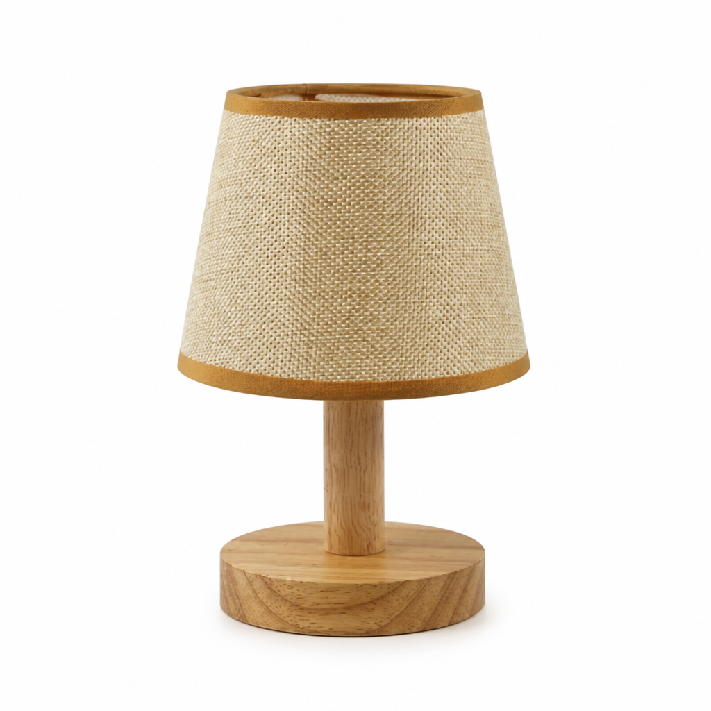 Japanese Wood LED Table Lamp