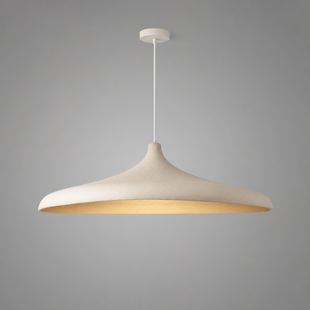 Japanese Wood Slat Pendant Light