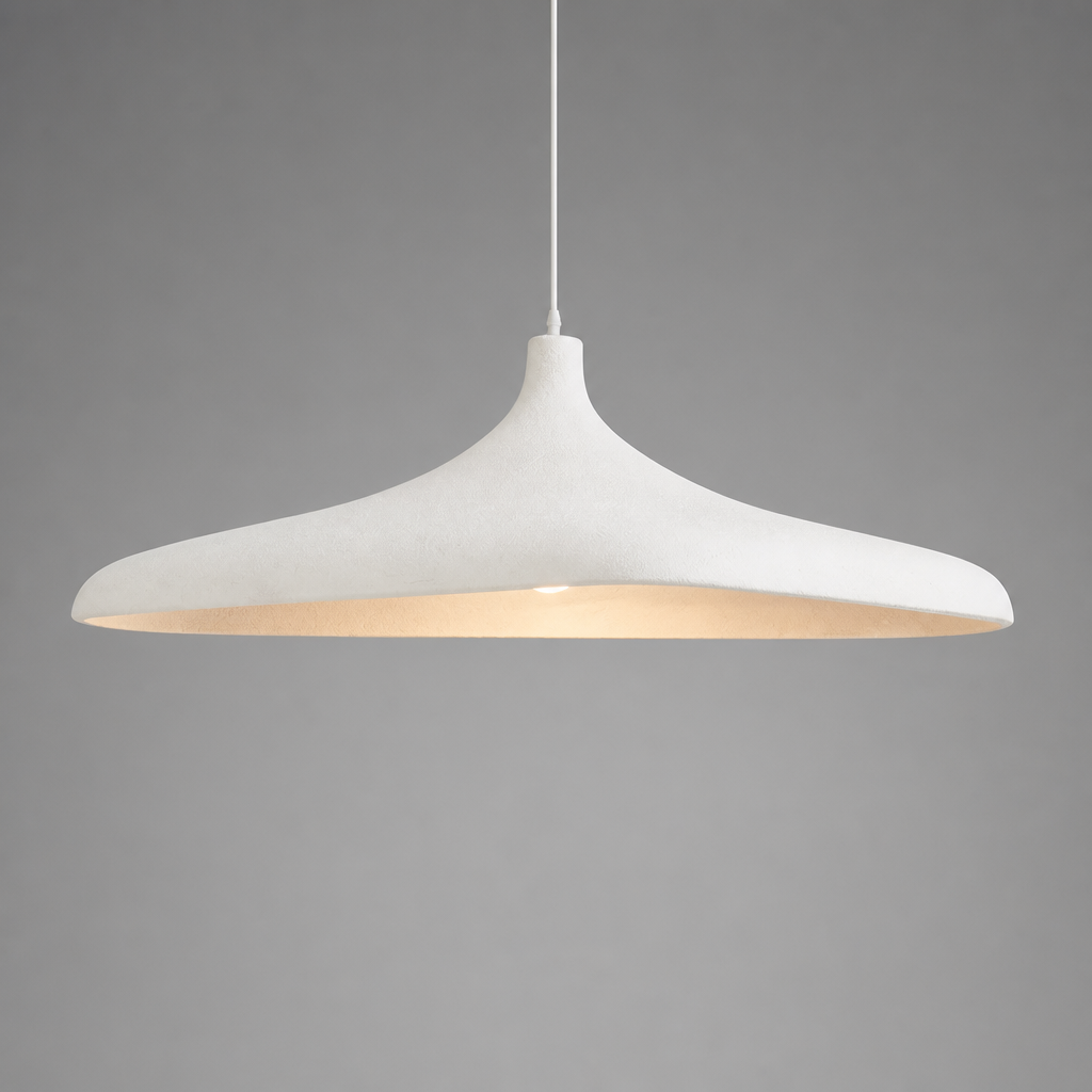 Japanese Wood Slat Pendant Light