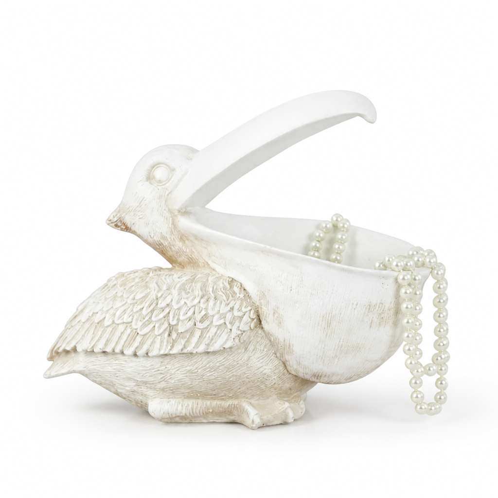 Key & Jewelry Organizer Decorative Resin Pelican