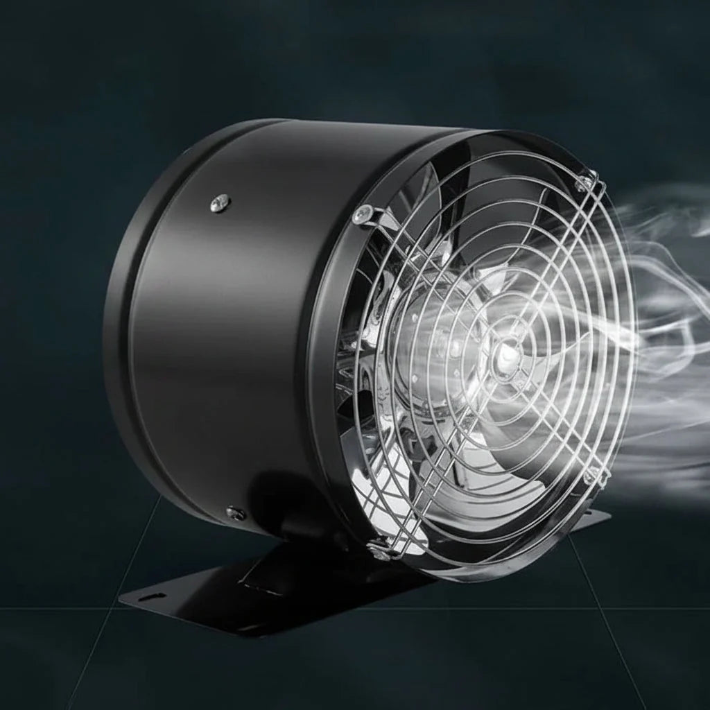 Kitchen Exhaust Fan Compact Quiet Wall & Window Mount